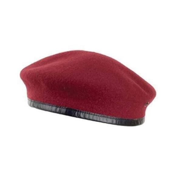 3811 Che Guevara-inspired Woolen French Beret With A Metal Eagle Badge main image 5